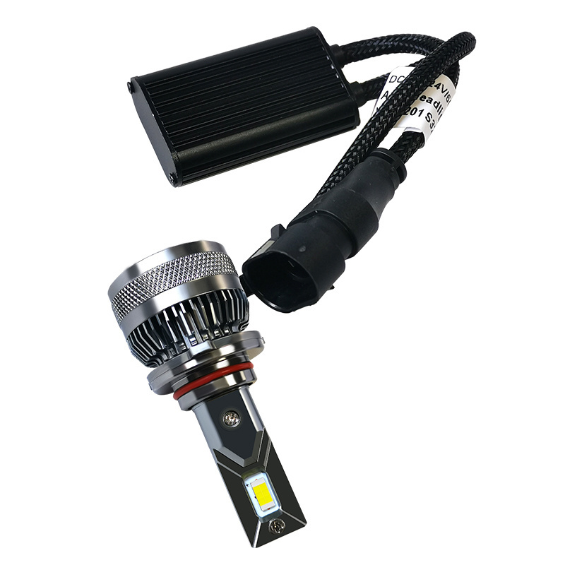 High Quality Car Led Dual Vehicle Headlights Bulbs H1 H3 H4 H7 H11 9005 9006 9012 Auto Lights Head Lamps Manufacturer