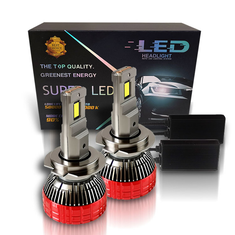 180W/20,000 Lumens Super Bright LED Headlight Conversion Kit for Cars 6500K Cool White  Car ed Headlight Bulbs