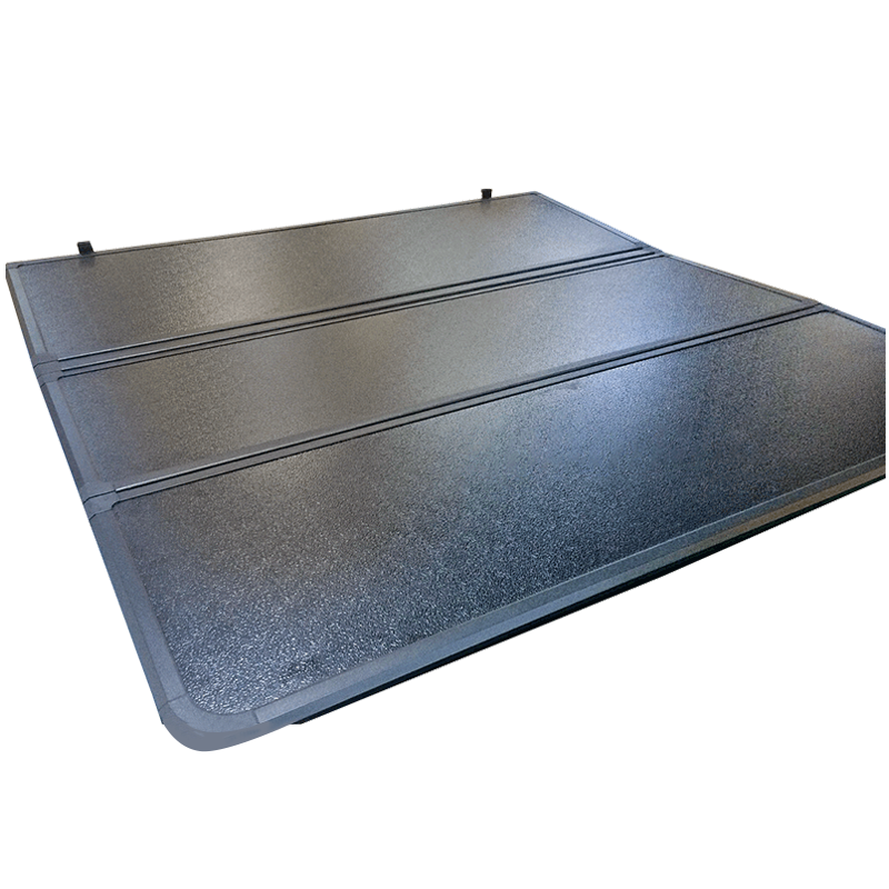 For the 2021 DMAX three-fold aluminum alloy cargo box cover canopy is installed