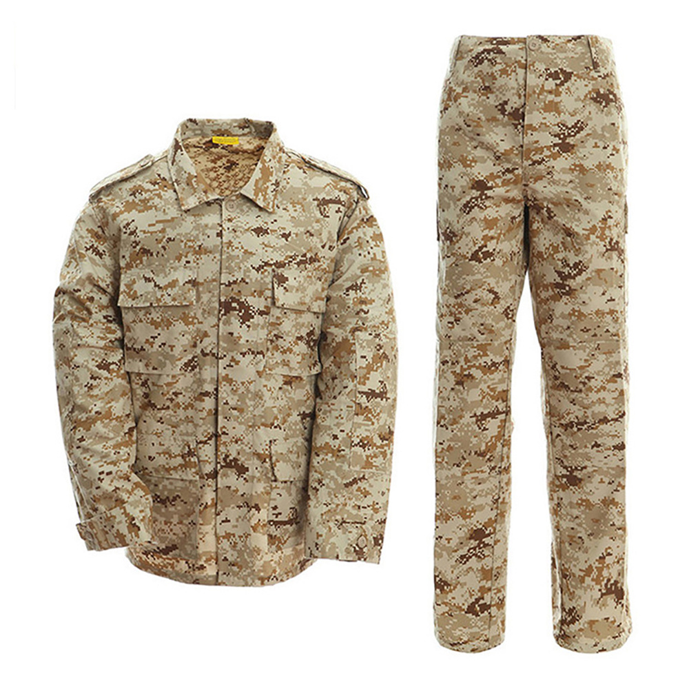 China Cema Tactic Uniform Combat Camouflage Ripstop BDU Tactical Uniform