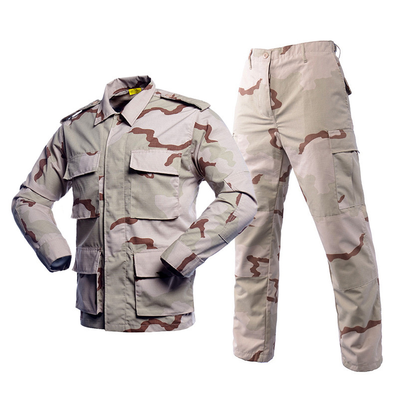 China Cema Tactic Uniform Combat Camouflage Ripstop BDU Tactical Uniform