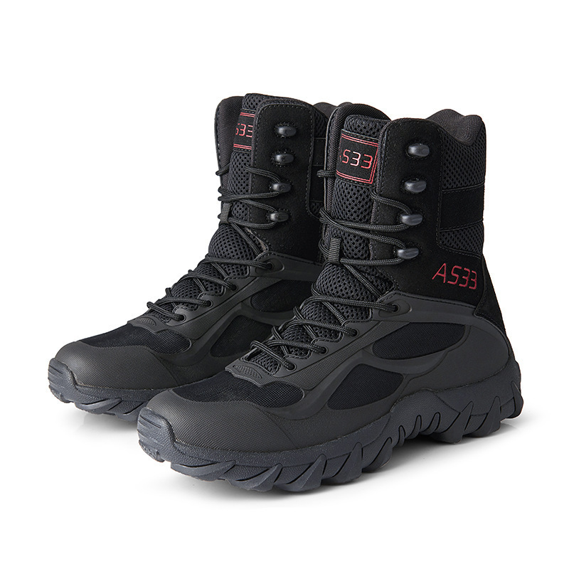 China Cema Ultra Light Shoes Hiking Climbing Breathable Desert Tactical Combat Boots