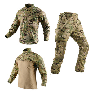 China Cema Retro New Factory Outdoor Camouflage Suit Multicam 3 IN 1 Tactical Combat Uniform