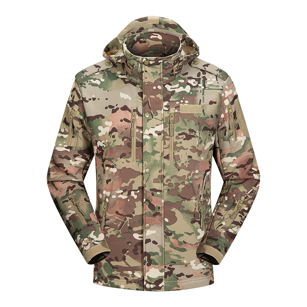 China Cema  Camouflage Jacket Outdoor Hunting Breathable Jacket Tactical Softshell Jacket