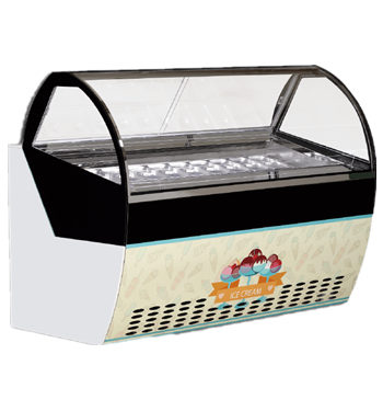 Ice Cream Showcase freezer for shop