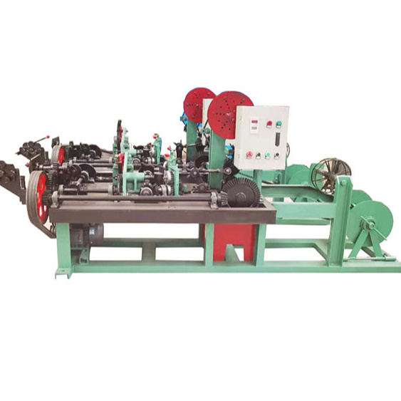 China used 4 thorns fully manual automatic best price mold csc south africa barbed wire making machine for sale