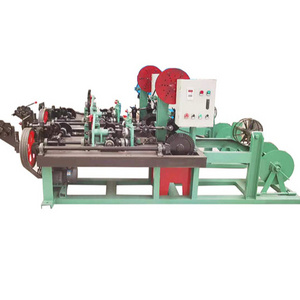 China used 4 thorns fully manual automatic best price mold csc south africa barbed wire making machine for sale