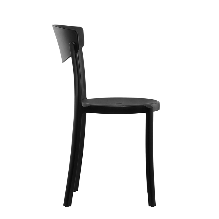 Nordic Italian Modern Outdoor Garden Silla Comedor Plastic Cafe Dining Chair For Restaurant Dining Room