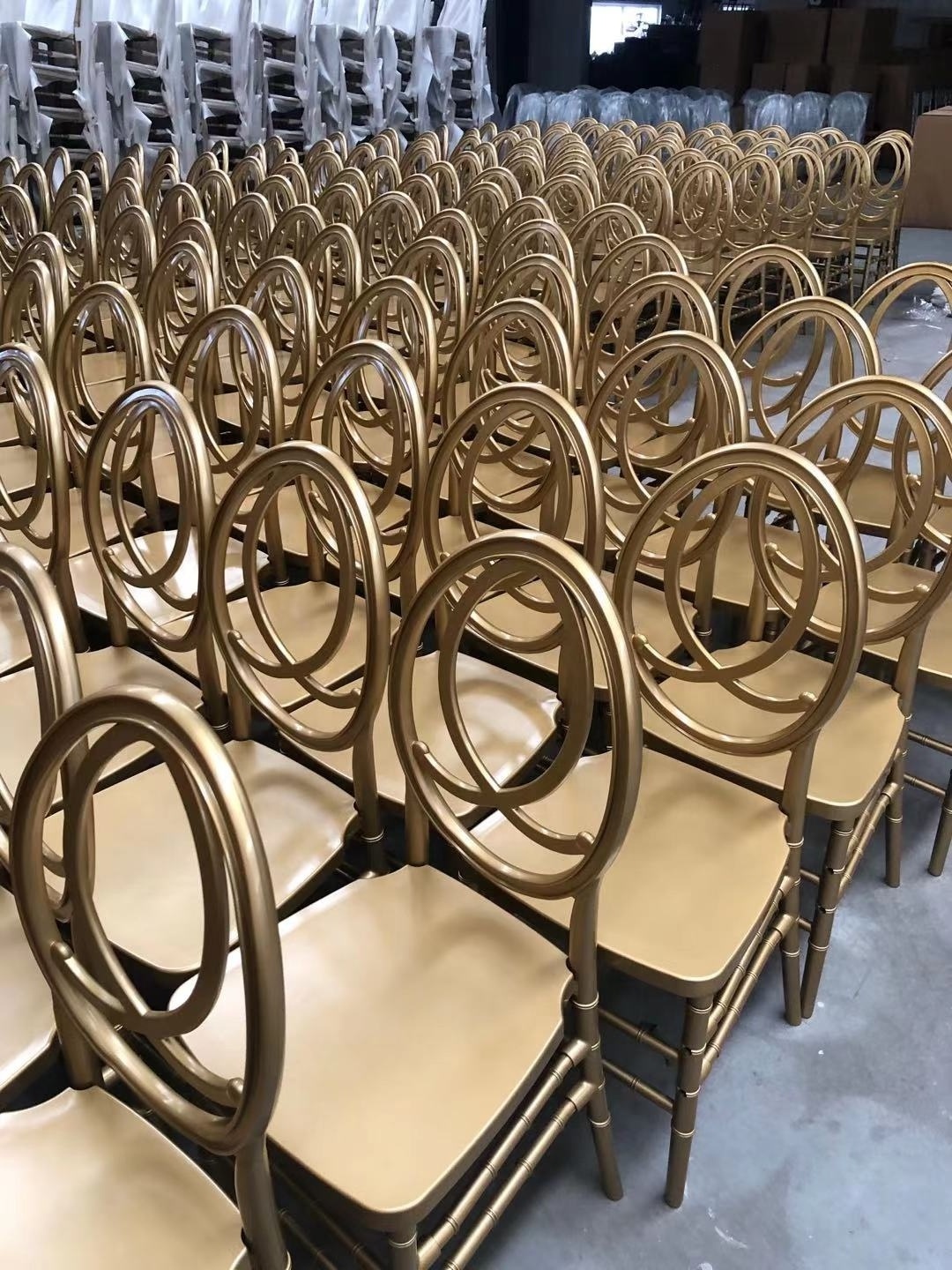 PP PC Resin Plastic Wedding Event Party Rental Banquet Wedding Infinity Phoenix Chiavari Chair