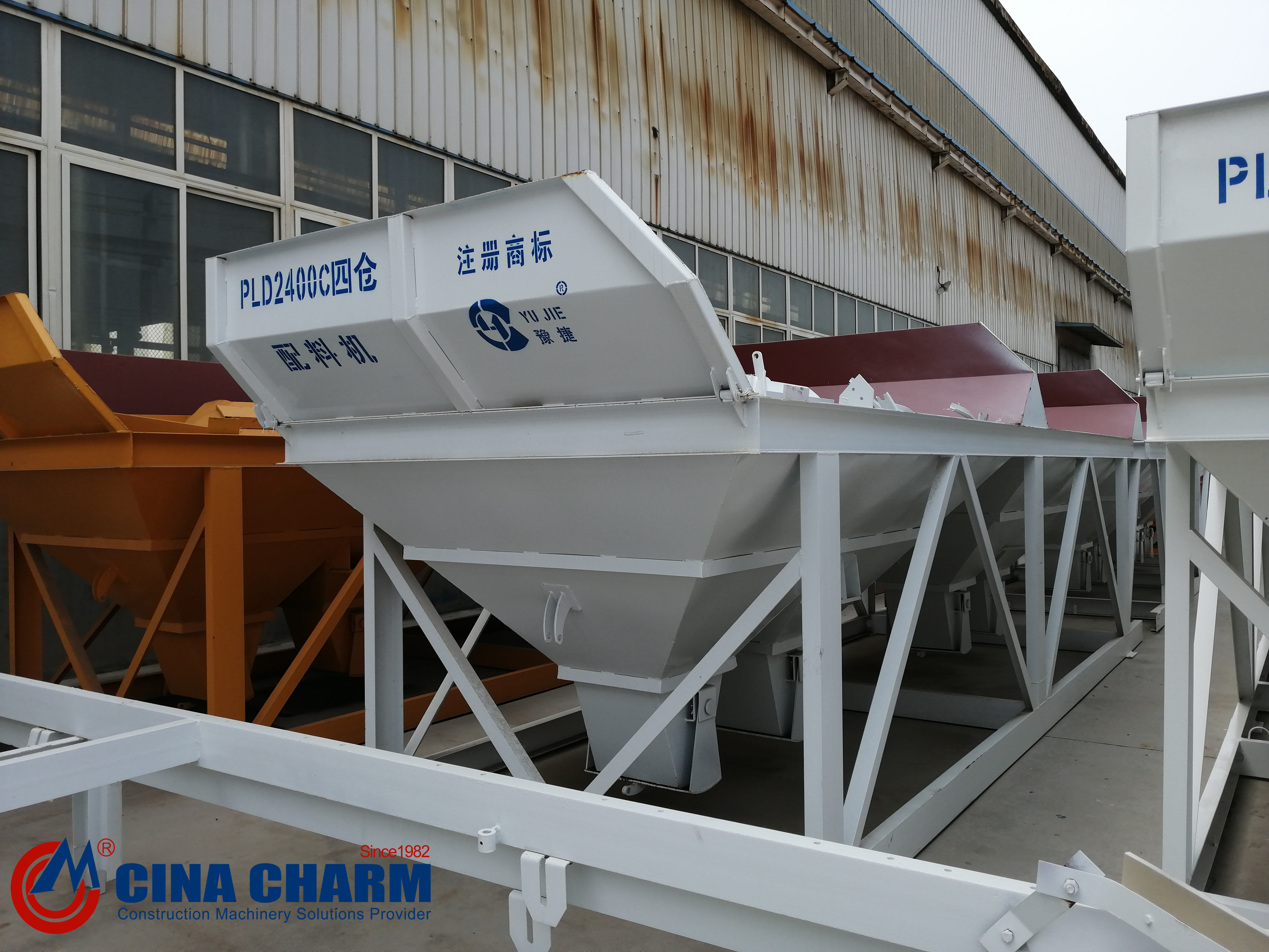 factory supply  concrete batching machine ,Concrete mixing plant batching machine PLD1600 electric concrete batcher