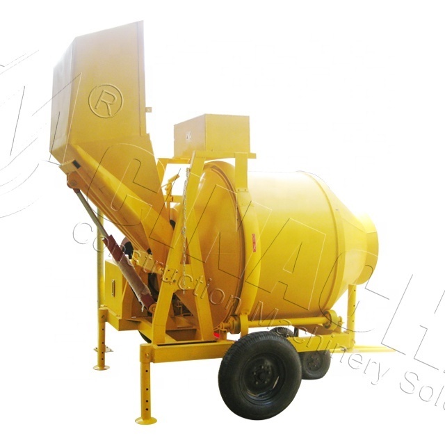 Self load 3 yard concrete mixer 500 litre machine