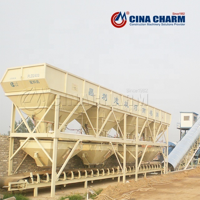 factory supply  concrete batching machine ,Concrete mixing plant batching machine PLD1600 electric concrete batcher