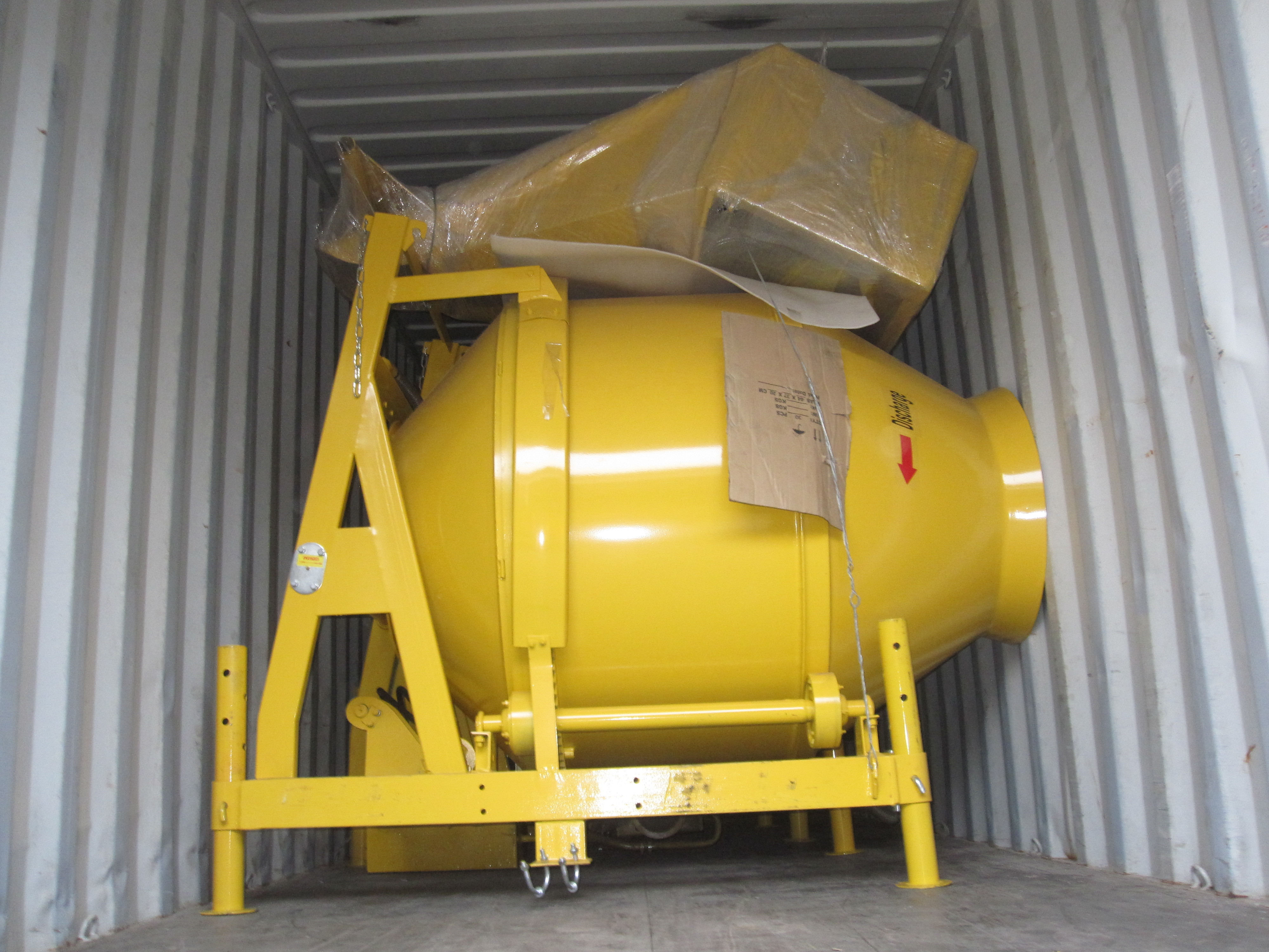 Self load 3 yard concrete mixer 500 litre machine