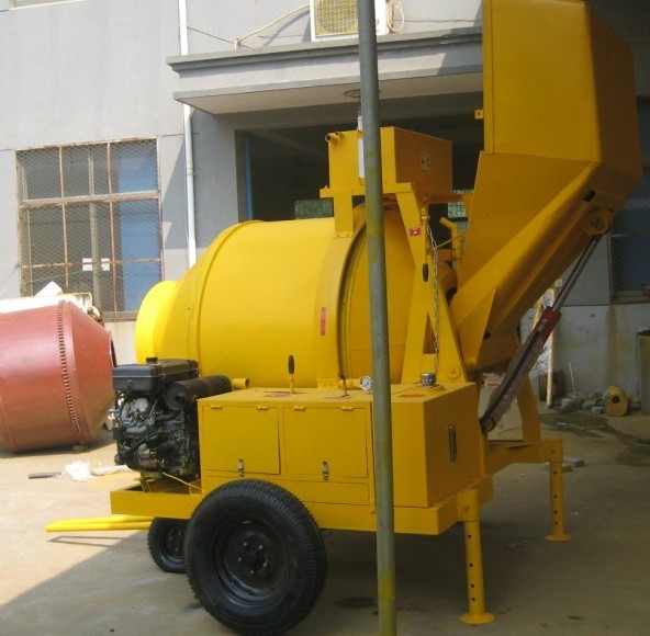 Self load 3 yard concrete mixer 500 litre machine