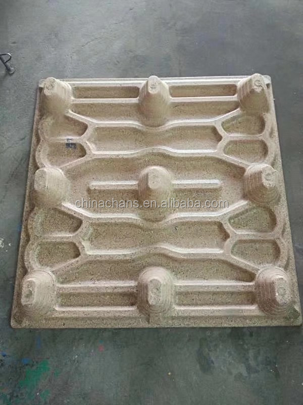 Compressed wood machine pressed HDF pallet wood pallet