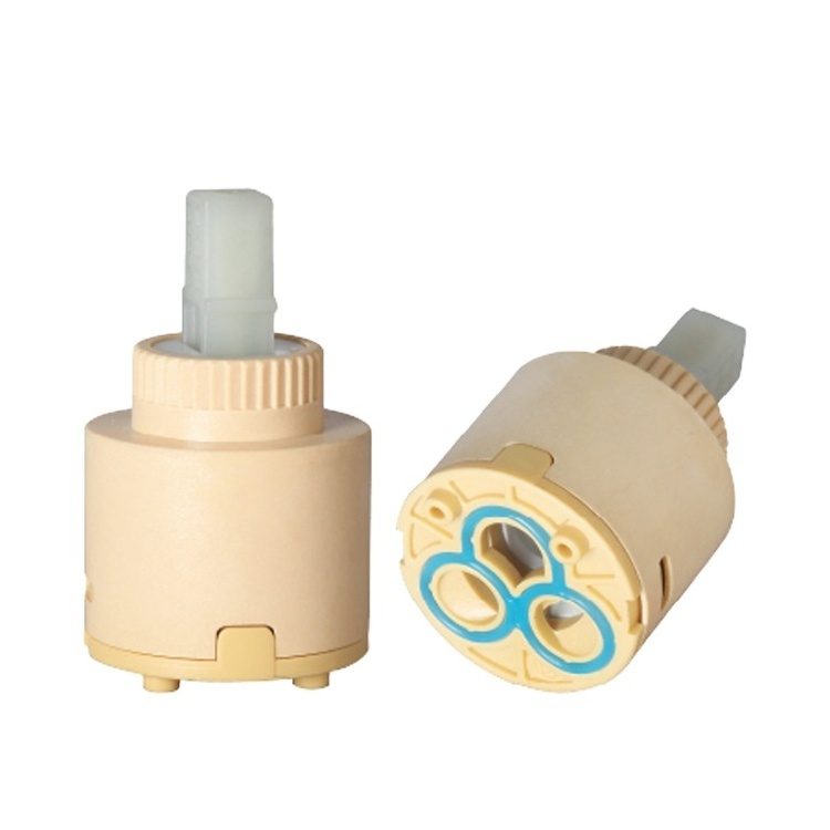 35MM Plastic Ceramic Faucet Cartridge for Mixing Taps