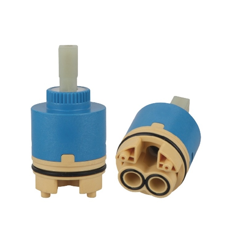 35MM Plastic Ceramic Faucet Cartridge for Mixing Taps