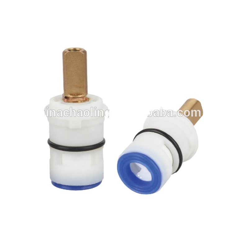 1/2 quick open brass lever plastic ceramic faucet cartridge