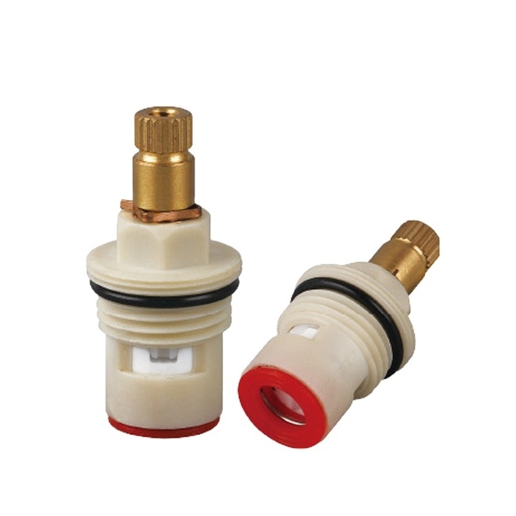 1/2 quick open brass lever plastic ceramic faucet cartridge