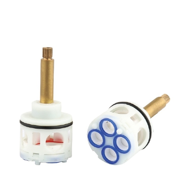 4 way diverter ceramic cartridge flat faucet cartridges