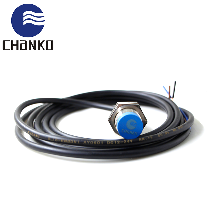 CL18-RF5DP2-A dc 3 wires m18 inductive switch shielded 5mm sensing 12v position sensor