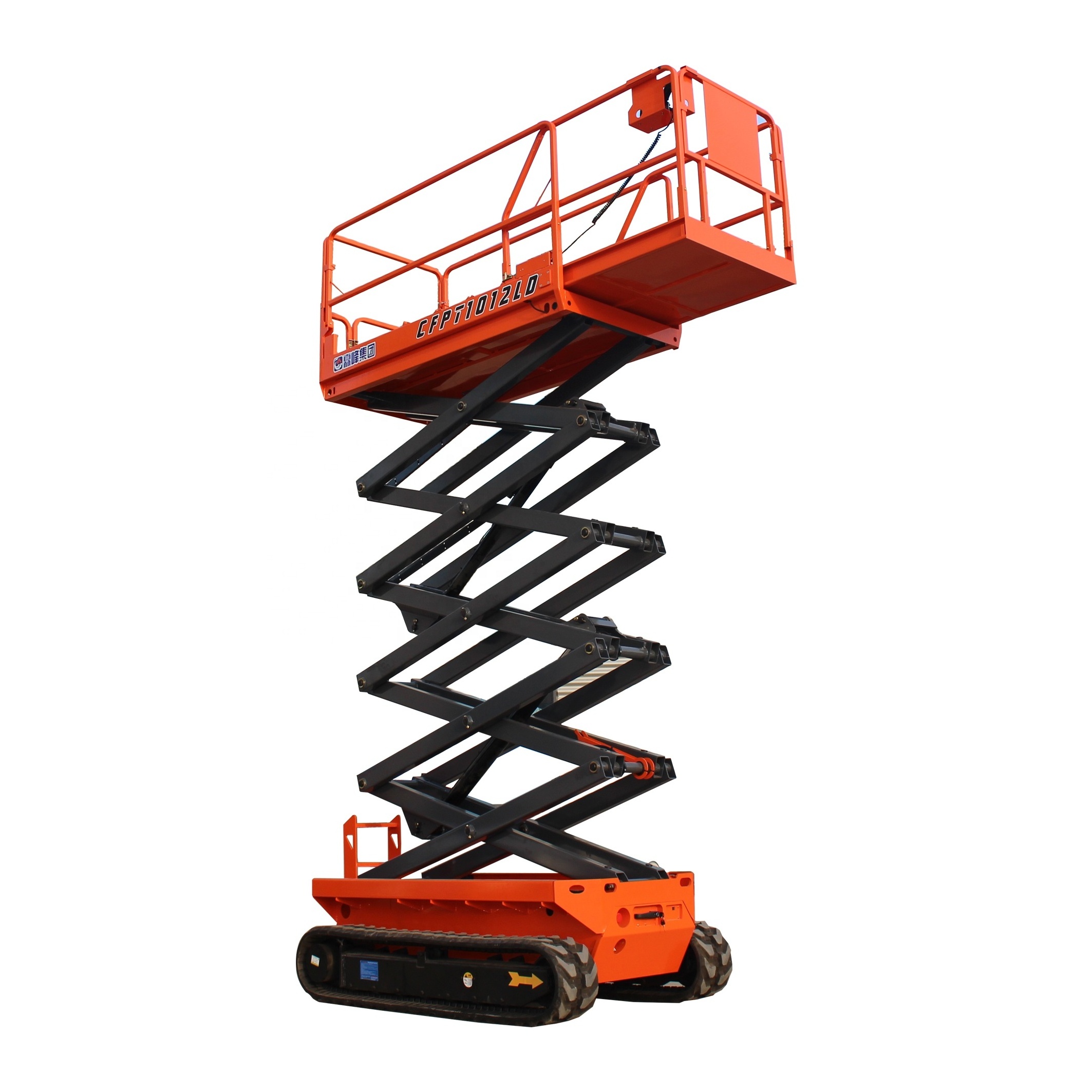 2021 NEW stock 6m 8m 10m 12m 14m CE approved hydraulic lifting platform/tracked scissor lift