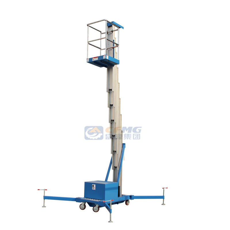 small single mast electric lift hydraulic man lift elevators portable window cleaning lift for home use