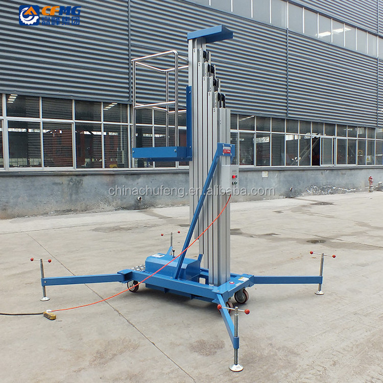 Direct sales of high quality stair lifting platform aluminum telescopic elevator electric lifting platform