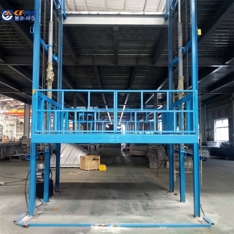 warehouse goods Lift Freight Elevator industrial elevator Lift Hydraulic Small Cargo Lift For Sale