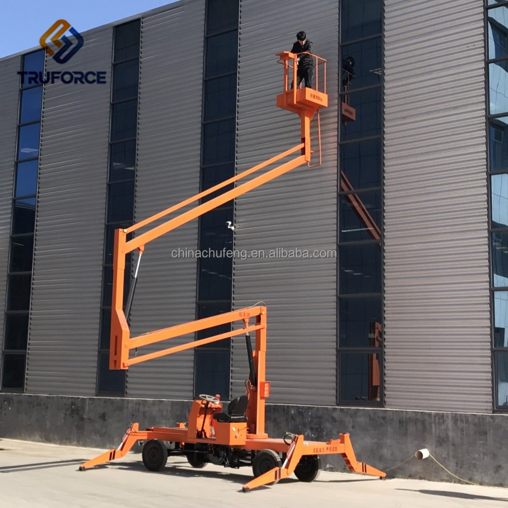 Economic and Efficient Discount price cherry picker articulated small trailer boom towable lifts for sale Exported to Worldwide