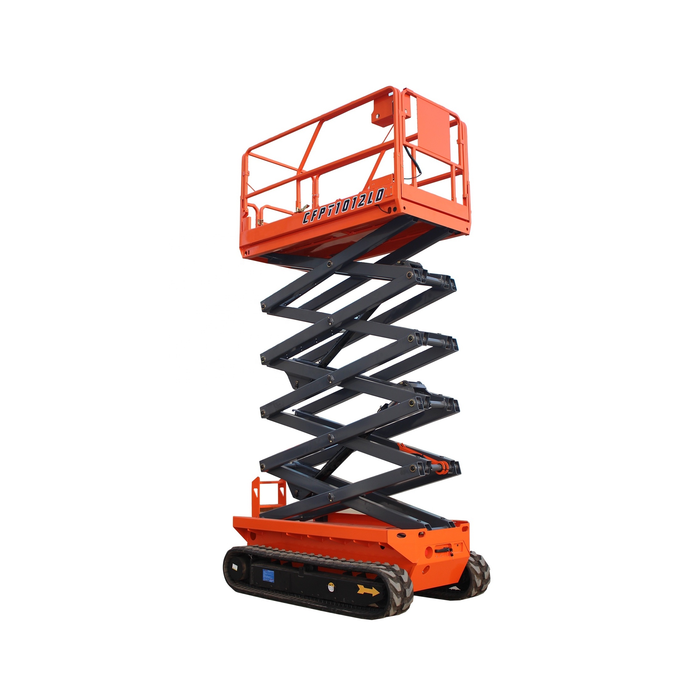 2021 NEW stock 6m 8m 10m 12m 14m CE approved hydraulic lifting platform/tracked scissor lift