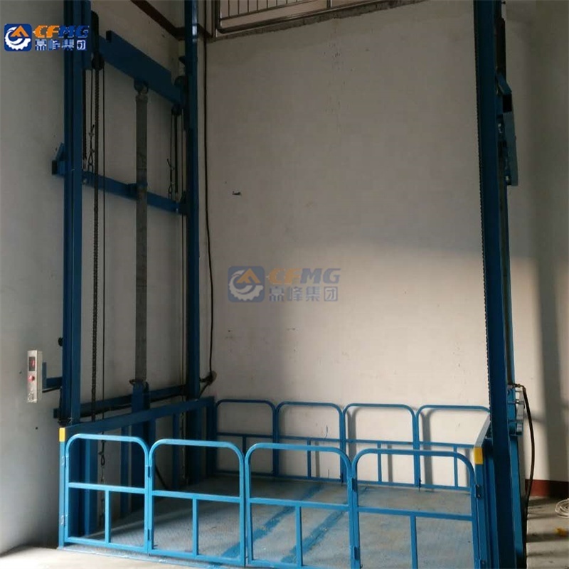 warehouse goods Lift Freight Elevator industrial elevator Lift Hydraulic Small Cargo Lift For Sale