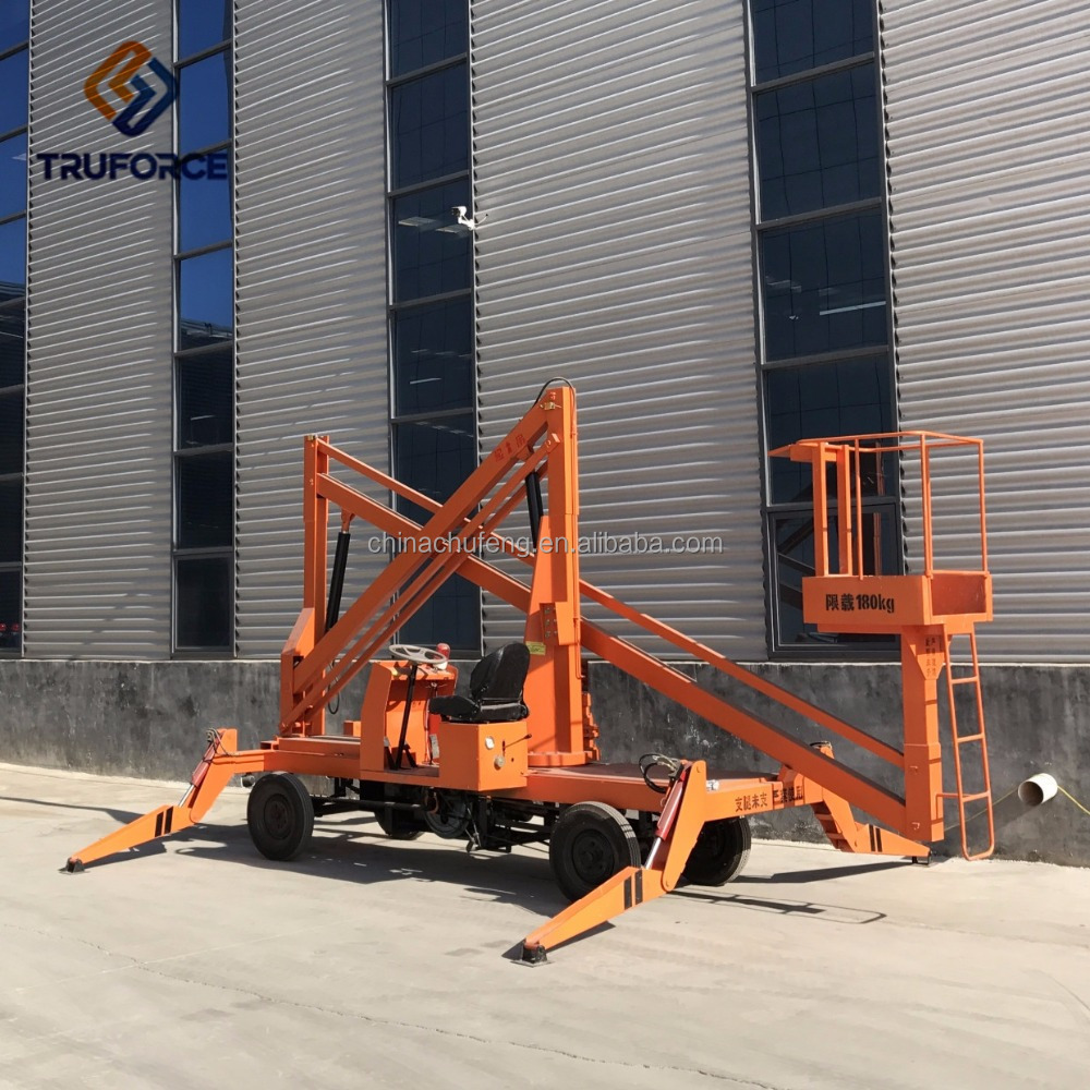 Economic and Efficient Discount price cherry picker articulated small trailer boom towable lifts for sale Exported to Worldwide