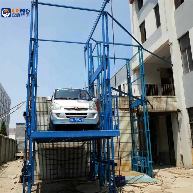 China supplier wall mounted freight elevator electric freight elevator warehouse small freight elevator