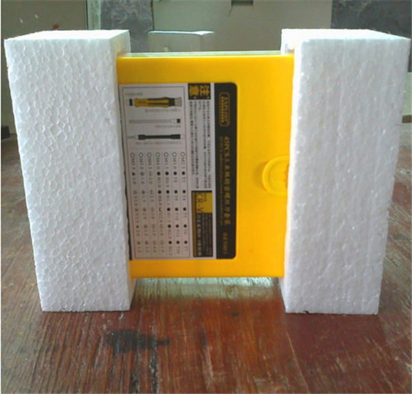 custom hard foam packing ,Edge protection package, styrofoam box making