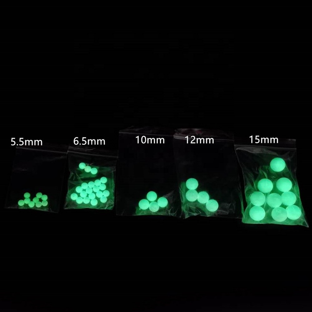 EPS Foam Night Glowing Balls Luminous Light Stoppers Fishing Floats Beads