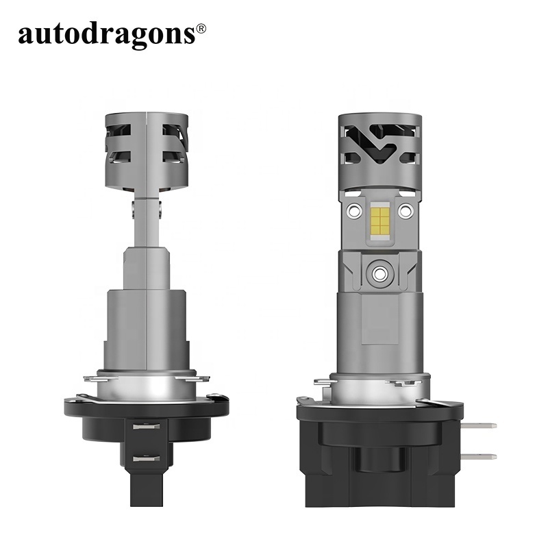 autodragons 9-32v dc 3800lm 35w 7035 LED chip 6500K H11B Low Beam DRL Fog Light Led Bulbs White Car Headlight Bulbs