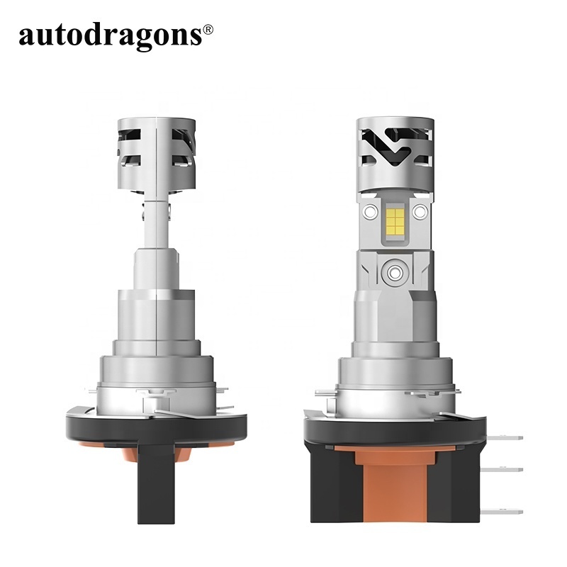 autodragons 9-32v dc 3800lm 35w 7035 LED chip 6500K H15 Led Bulbs White Car Headlight Bulbs Replacement Lamp