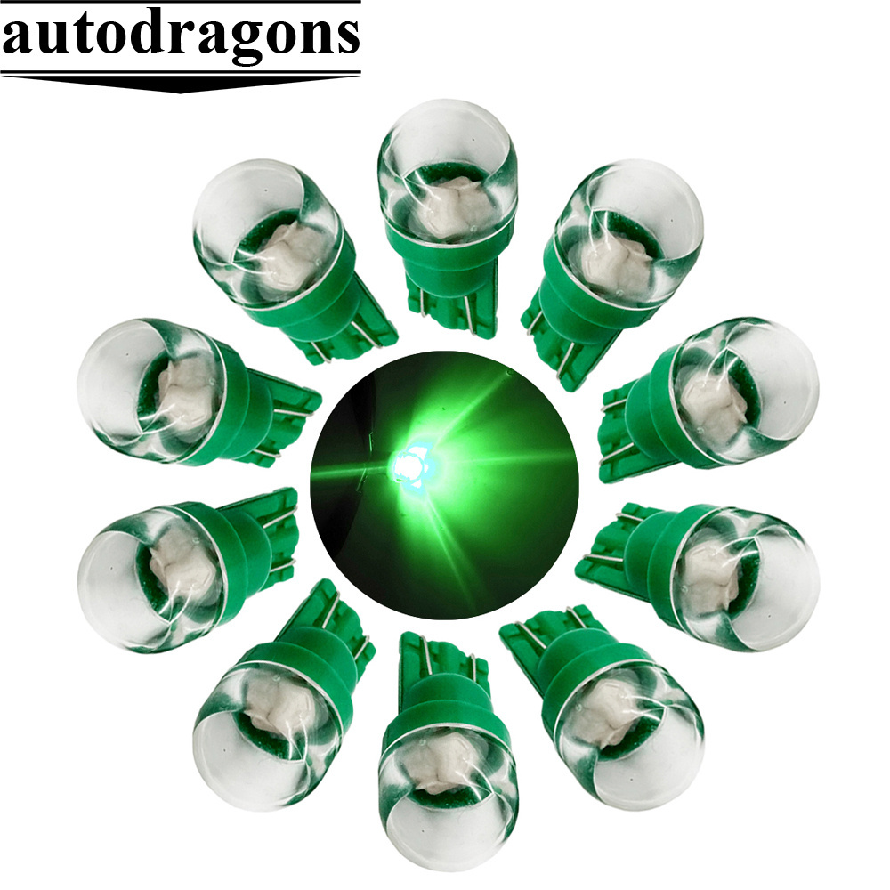 ADT Loved by customers Non Ghost 6.3 V #555 T10 LED Pinball Machine Light green led bulbs