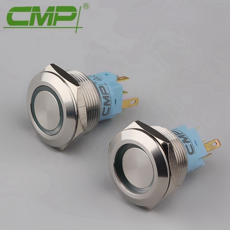 Latching Illuminated Push Button Switch