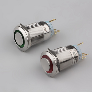 Momentary Push Button Switch 12V/24V LED Light On/Off Switch for Genre Push Button Switches