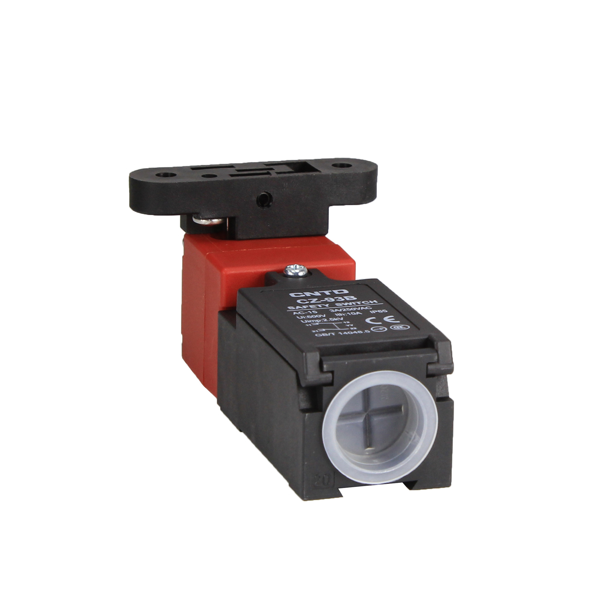 CNTD Safety Key Interlock Switches 1A1B (NO-NC) Safety Door Limit Switch with Key CZ-93CPM03