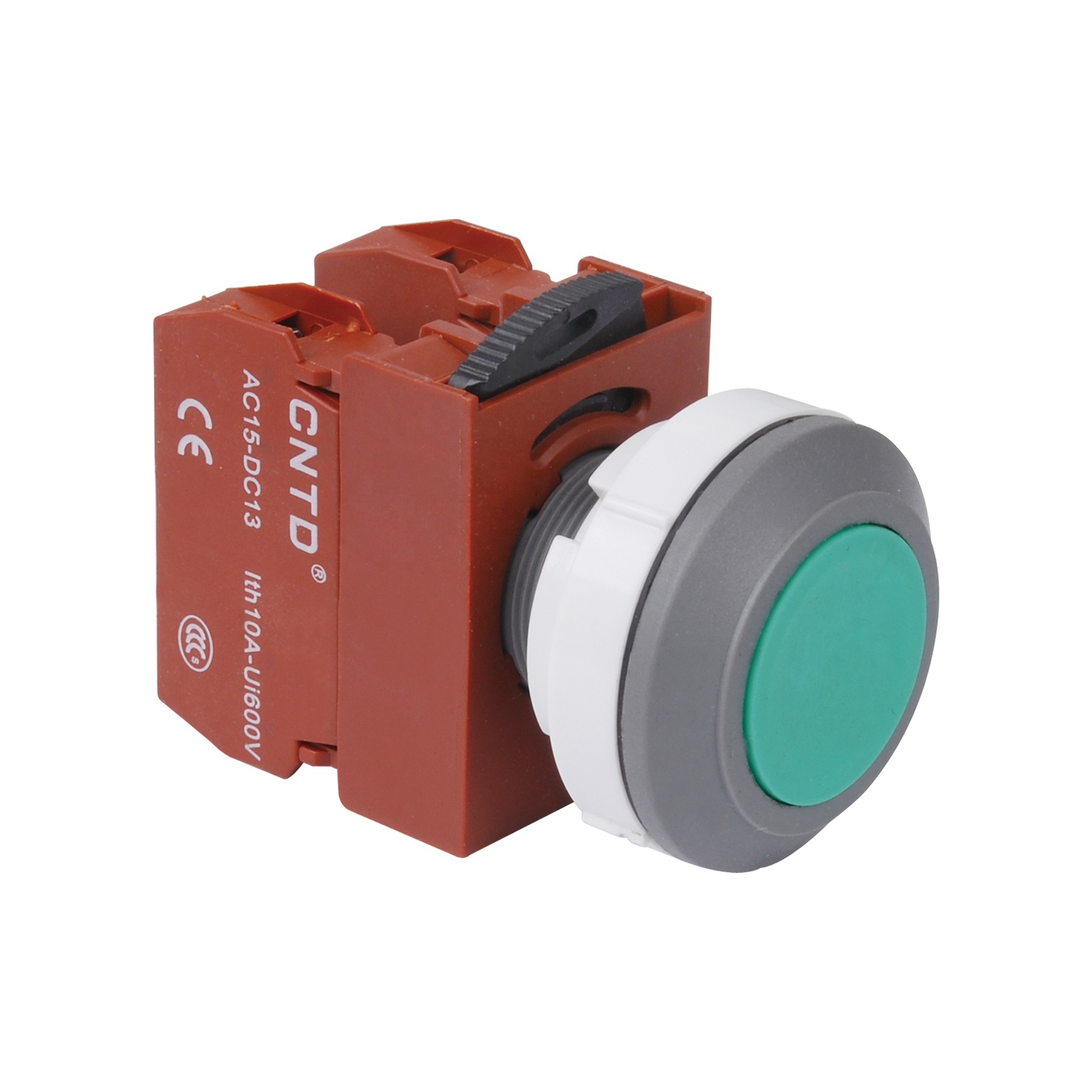 CNTD C3LIF Type Rotary Selector Self-Resetting Latching Momentary Illuminated Start Emergency Stop Push Button Switch 10A 600V