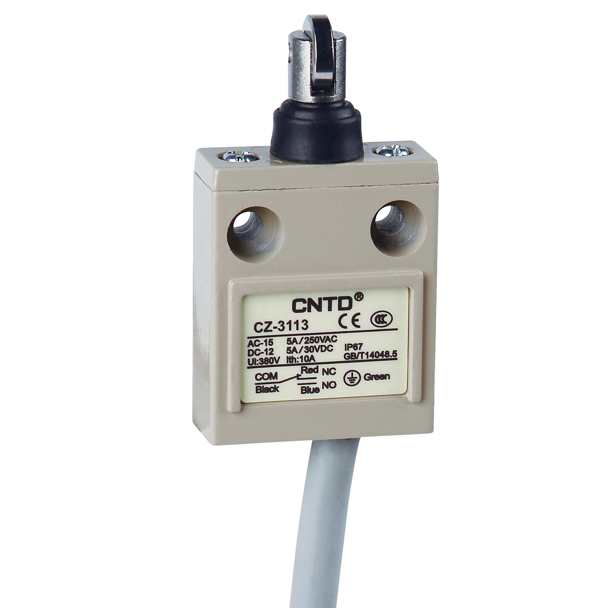 CNTD High Mechanical Strength Waterproof Top Pulley Type Aluminum Cast Shell Vertical Limit Switch CZ-3112