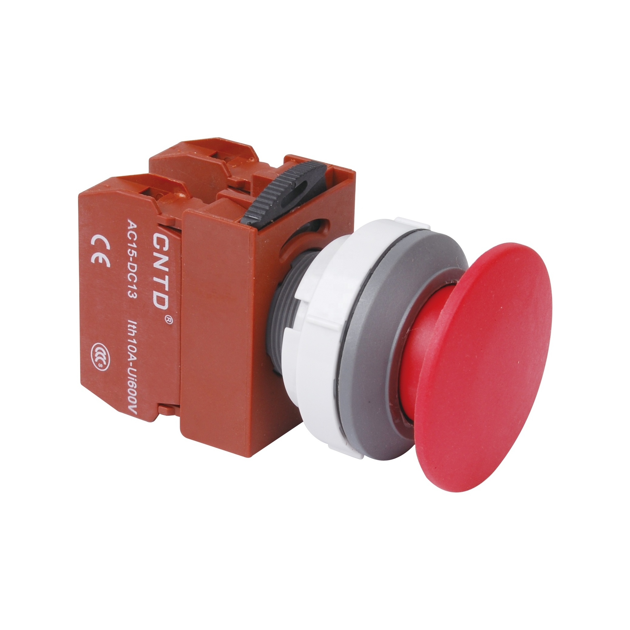 CNTD C3PNM3 Type Illuminated Push Button Switch 10A 380V Rotary Selector Self-Resetting Latching Momentary 22mm 16A 250VAC