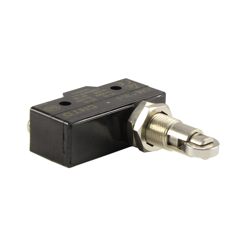 CNTD CM-1308 Type Panel Mount Roller Plunger Sensitive Metal Enclosed Horizontal Safety Micro Limit Switch 15A 250V