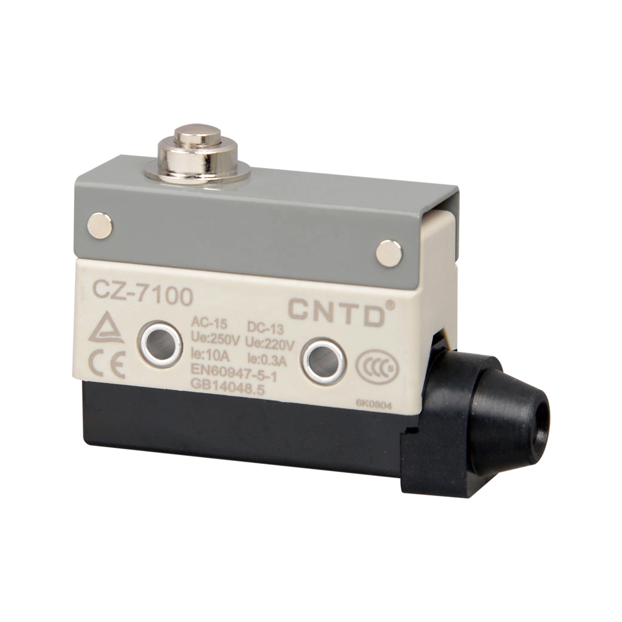 CNTD CZ-7311 Horizontal Micro Switch High Mechanical Strength Magnetic Waterproof 10A 250V Max. Voltage