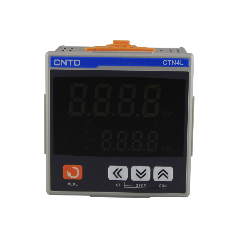 CNTD High-Speed Sampling Dual Digital Display Temperature Controller CTN4L 100-240VAC 50HZ 9999 (4 Digit) Electric Plastic ODM