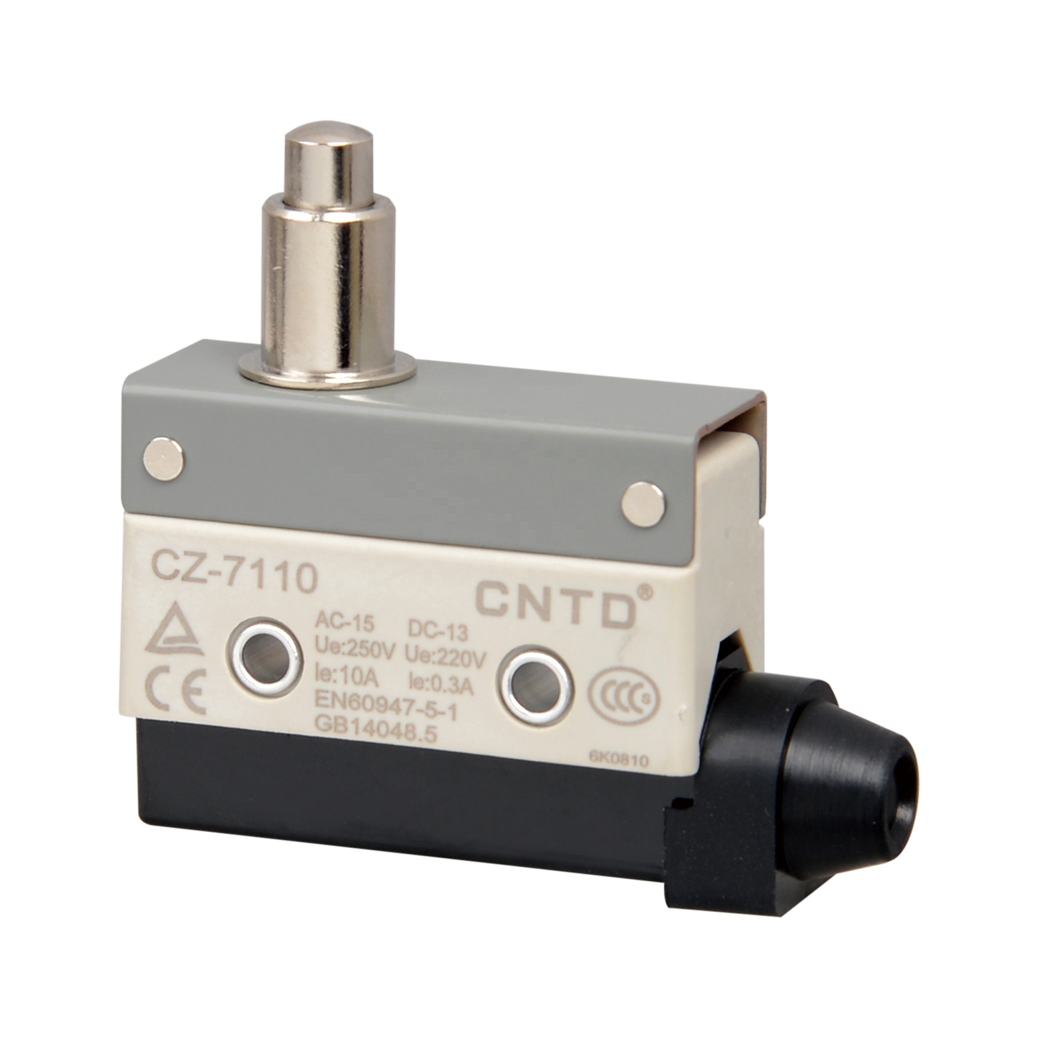 CNTD CZ-7311 Horizontal Micro Switch High Mechanical Strength Magnetic Waterproof 10A 250V Max. Voltage