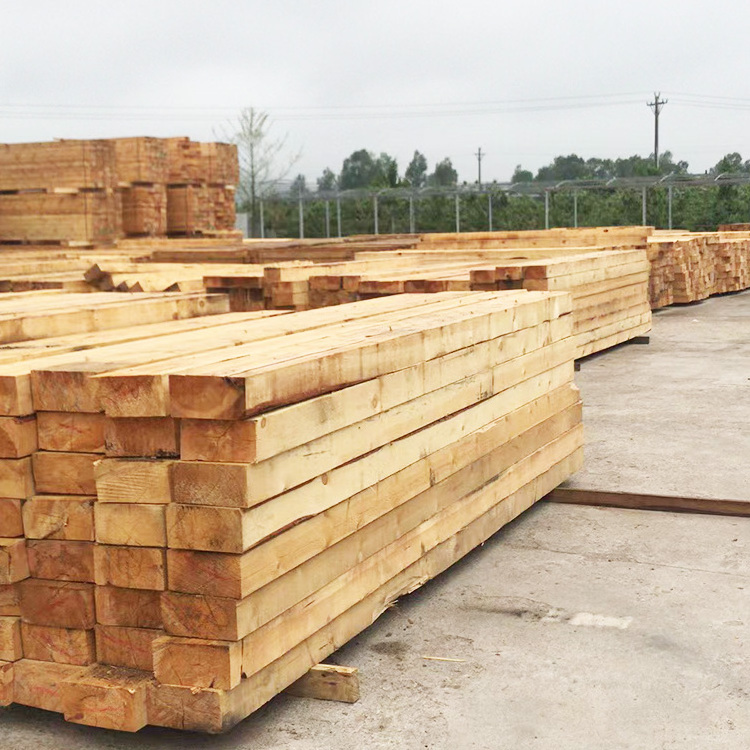 Railroad Equipment Wooden Railway Sleepers Price For Sale